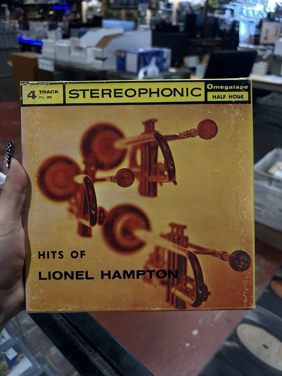 Hits of Lionel Hampton Reel to Reel 4 Track STF 7-836