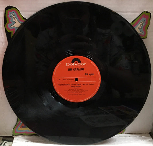 Jim Capaldi Shoeshine/Tabitha 12” UK Promo Record CAP1