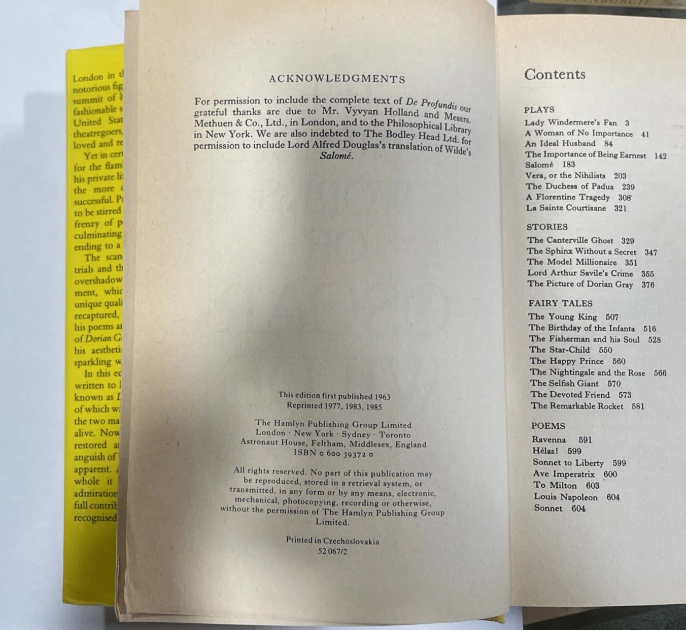 Complete Works of Oscar Wilde Hardcover
