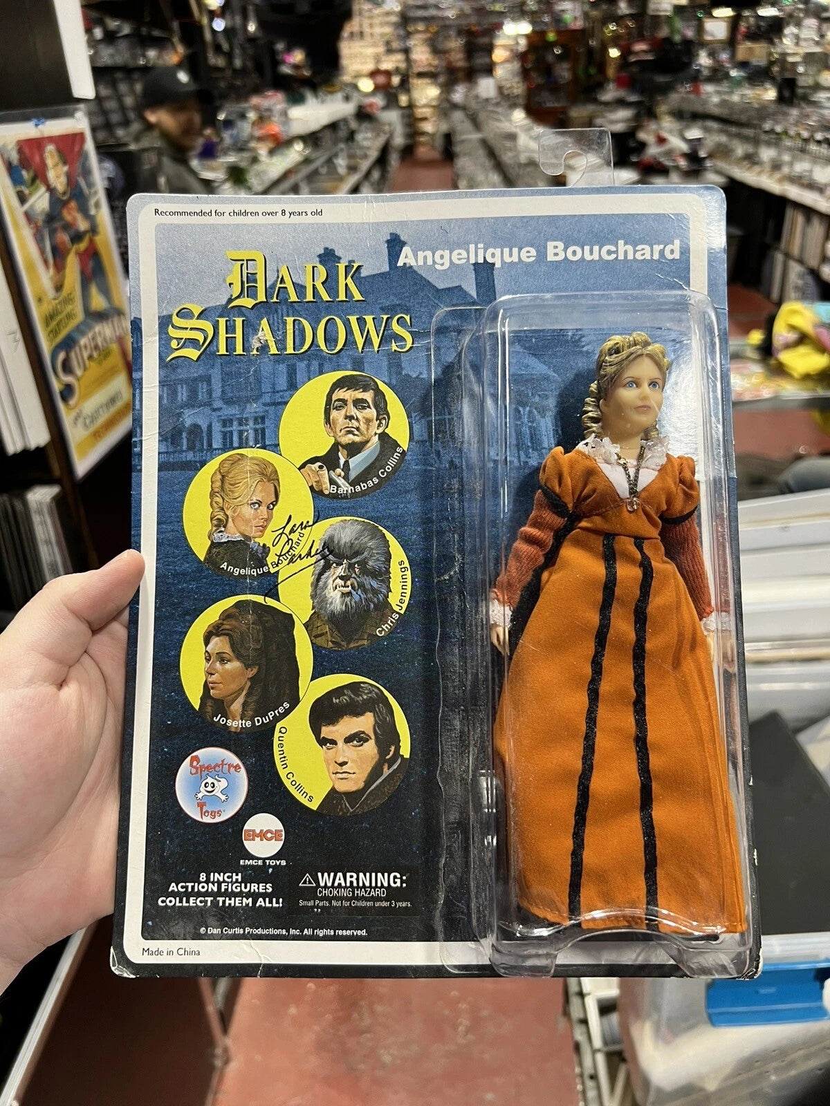 Dark Shadows Angelique Bouchard Spectre EMCE Toys MIB