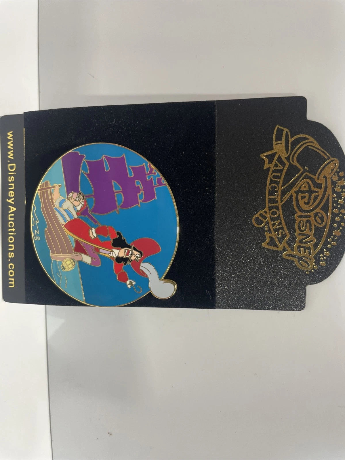 Rare Disney Auctions Pin Le 250 P.I.N.S. LE 250 Captain Hook Smee in Boat L18