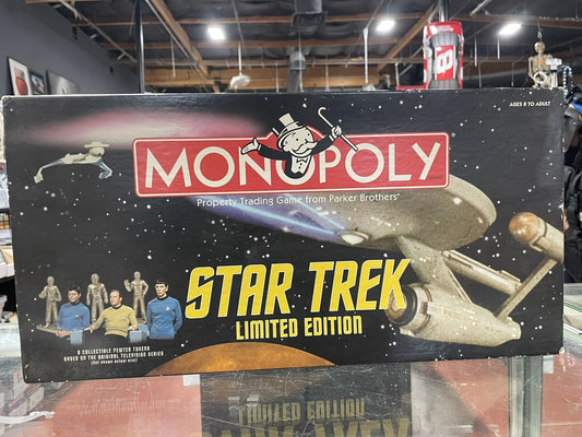 Vintage (2000) Monopoly STAR TREK LIMITED Edition Board Game