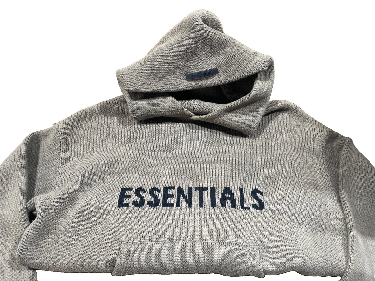 Fear Of God Essentials Knit Pullover Amber Hoodie Men’s Size XXS