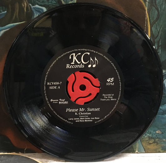 Keith Christian Los Gatos De Amour/Please Mr.Sunset 7” Single