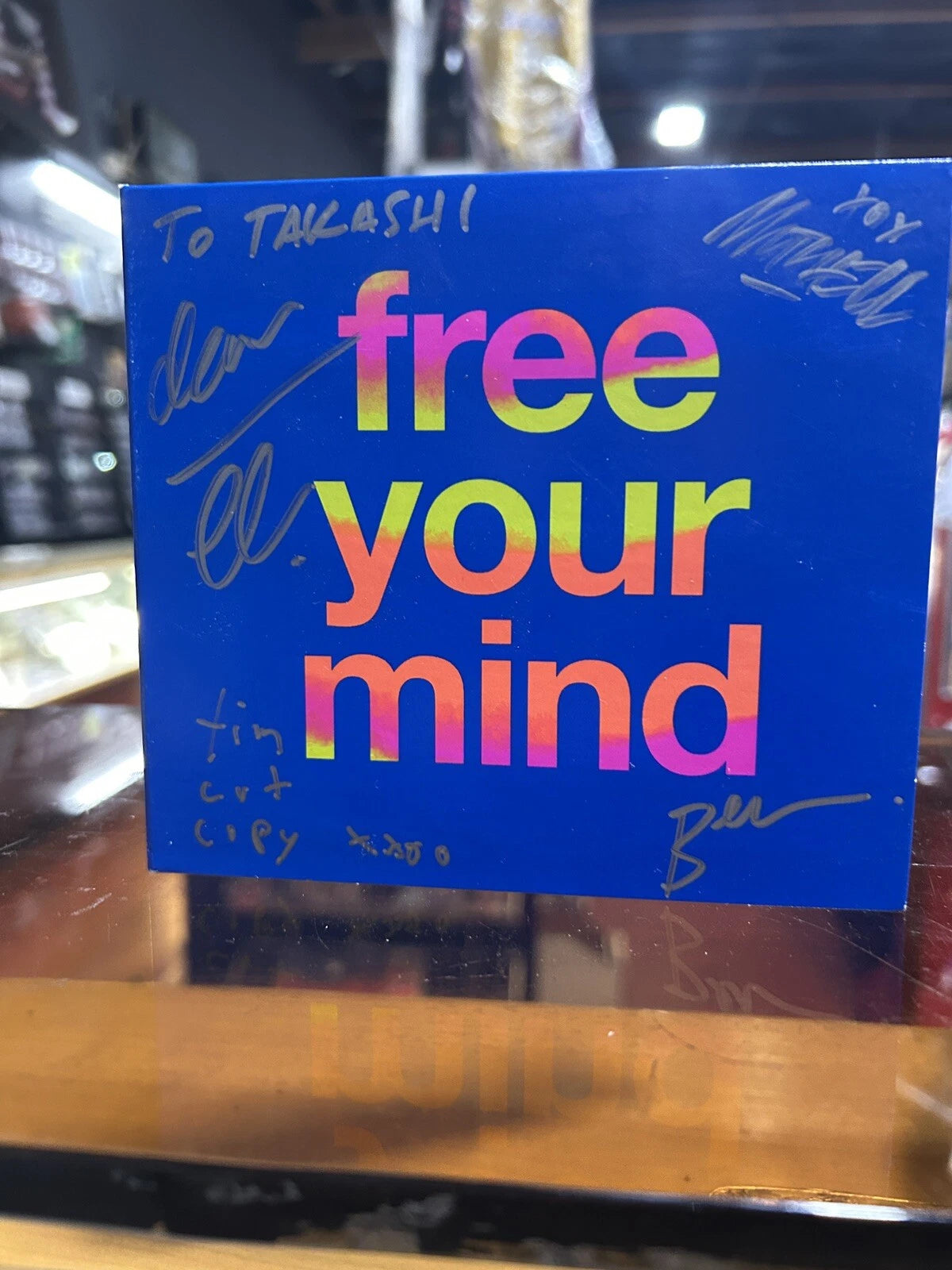 Cut Copy : Free Your Mind (CD, 2013) Autographed / Signed
