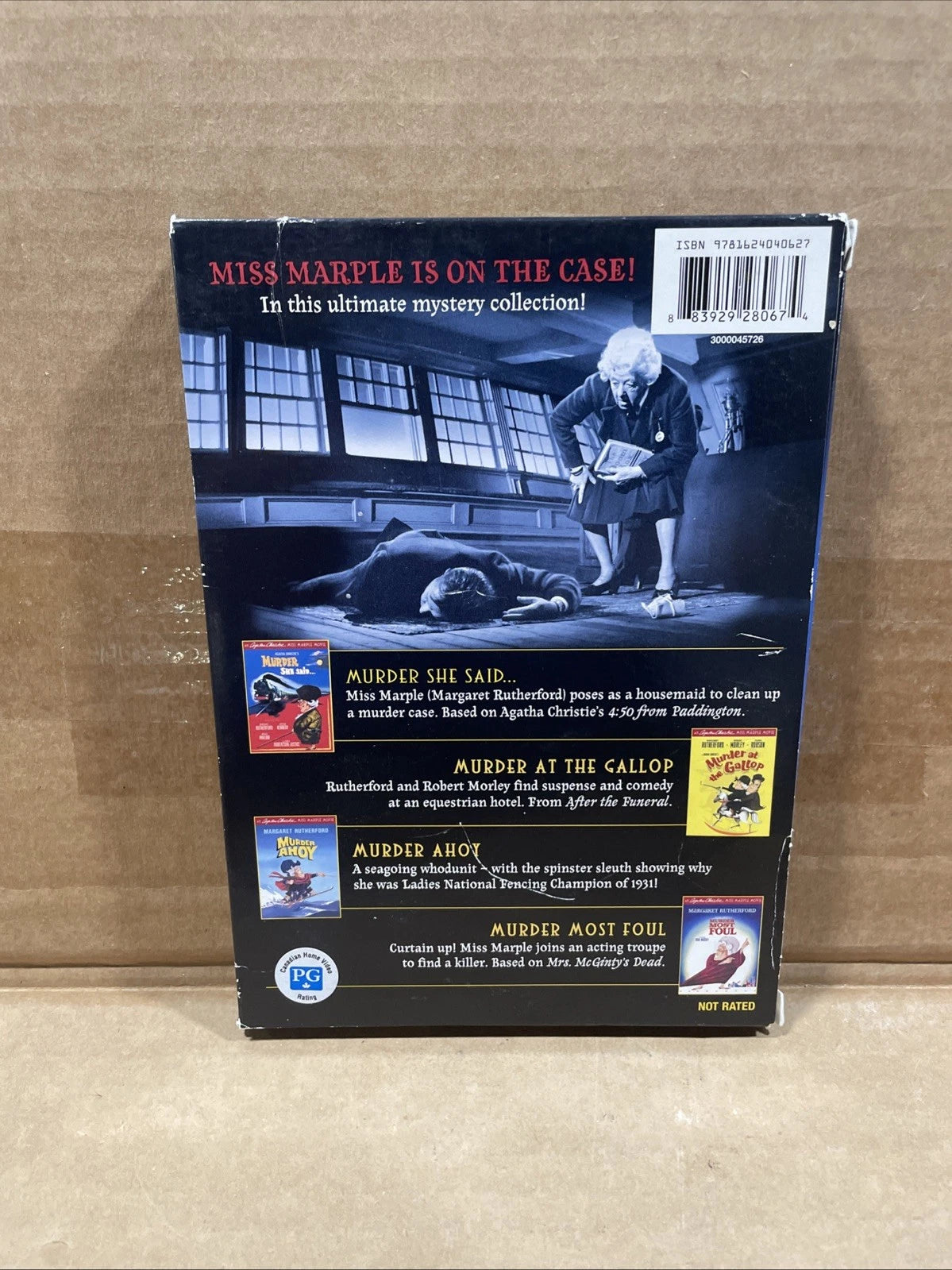 The Agatha Christie Miss Marple Movie Collection Rare OOP 4-Disc DVD Set