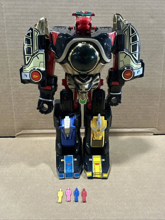 1994 Bandai Mighty Morphin Power Rangers Thunder Megazord Incomplete