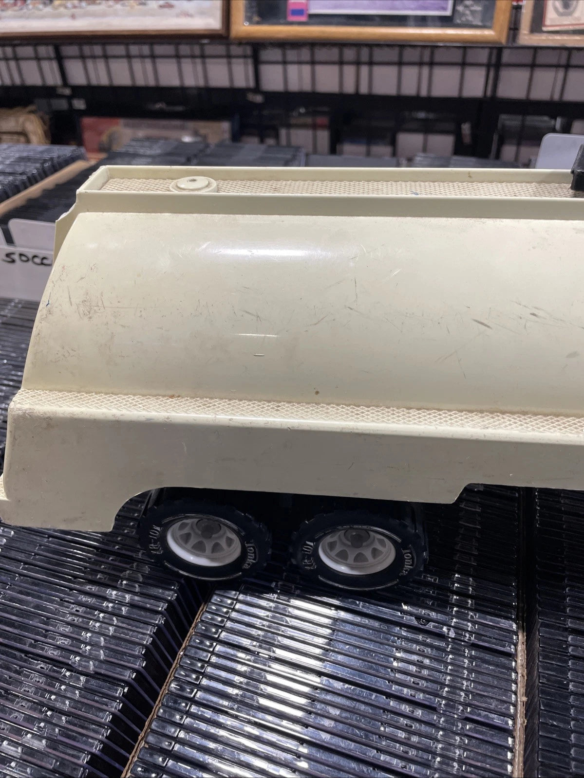 1970s Tonka Chevron Tanker Truck - Large, in Great Shape, & RARE Holds Water