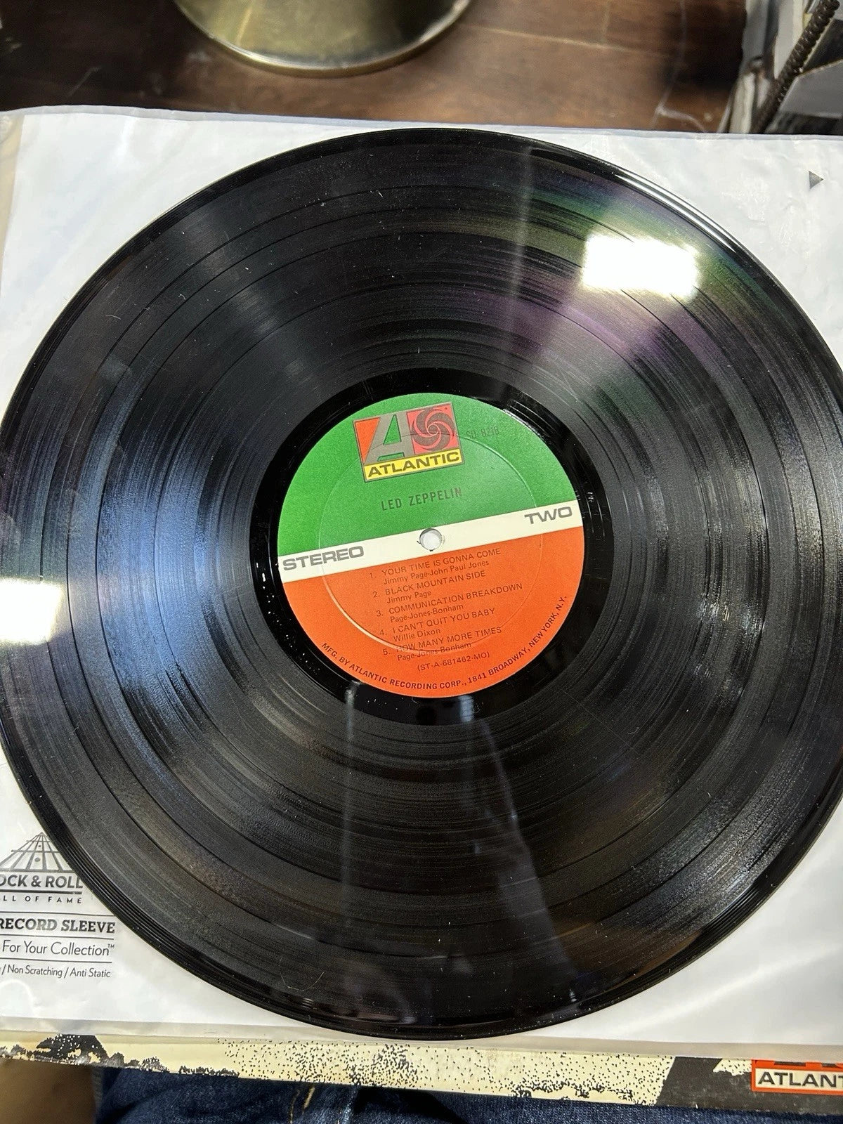 Led Zeppelin self SD 8216 monarch sd 8216 st-a 681461cc