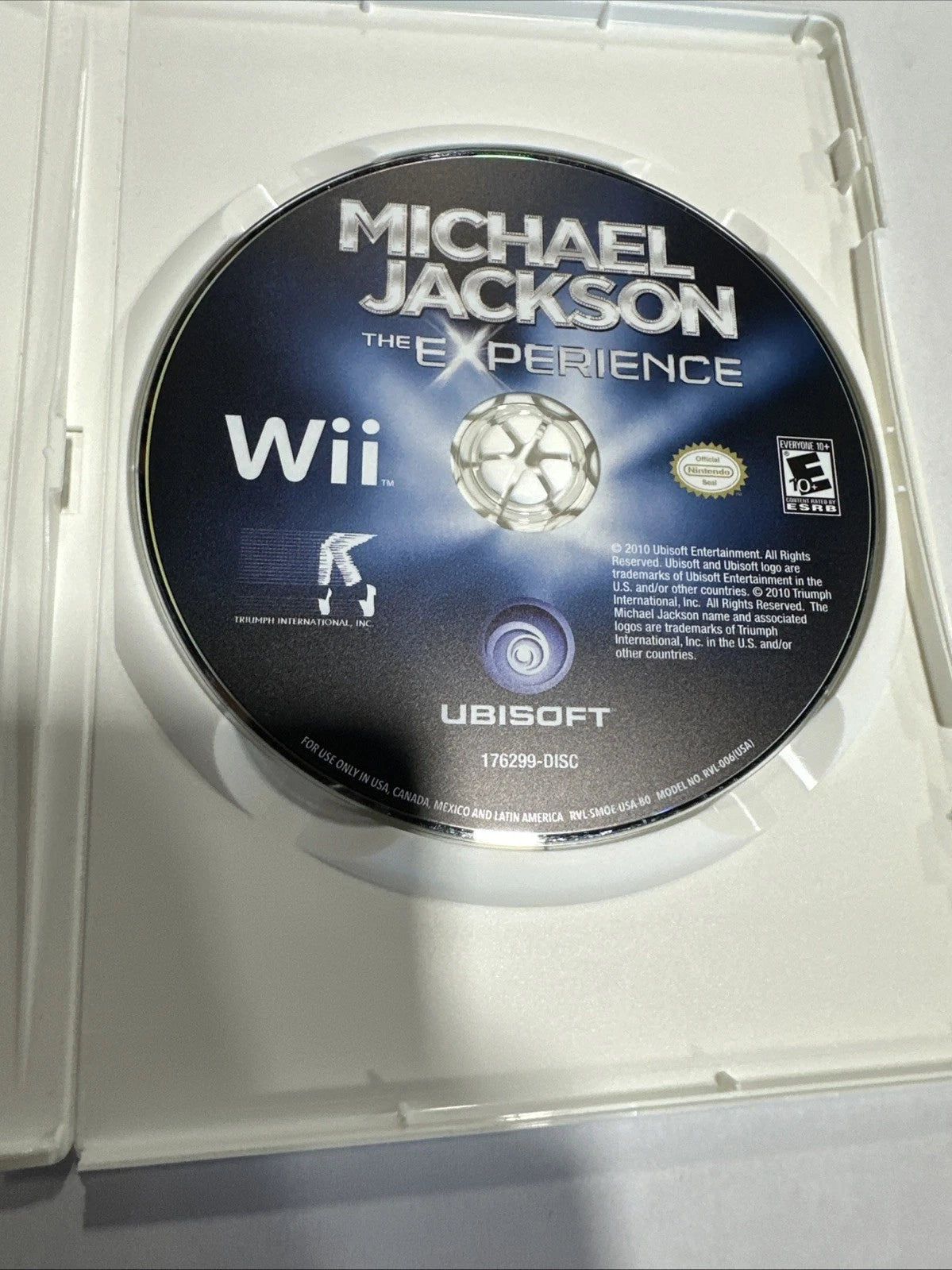 The Michael Jackson Experience Nintendo Wii Tested Working Excellent Condition