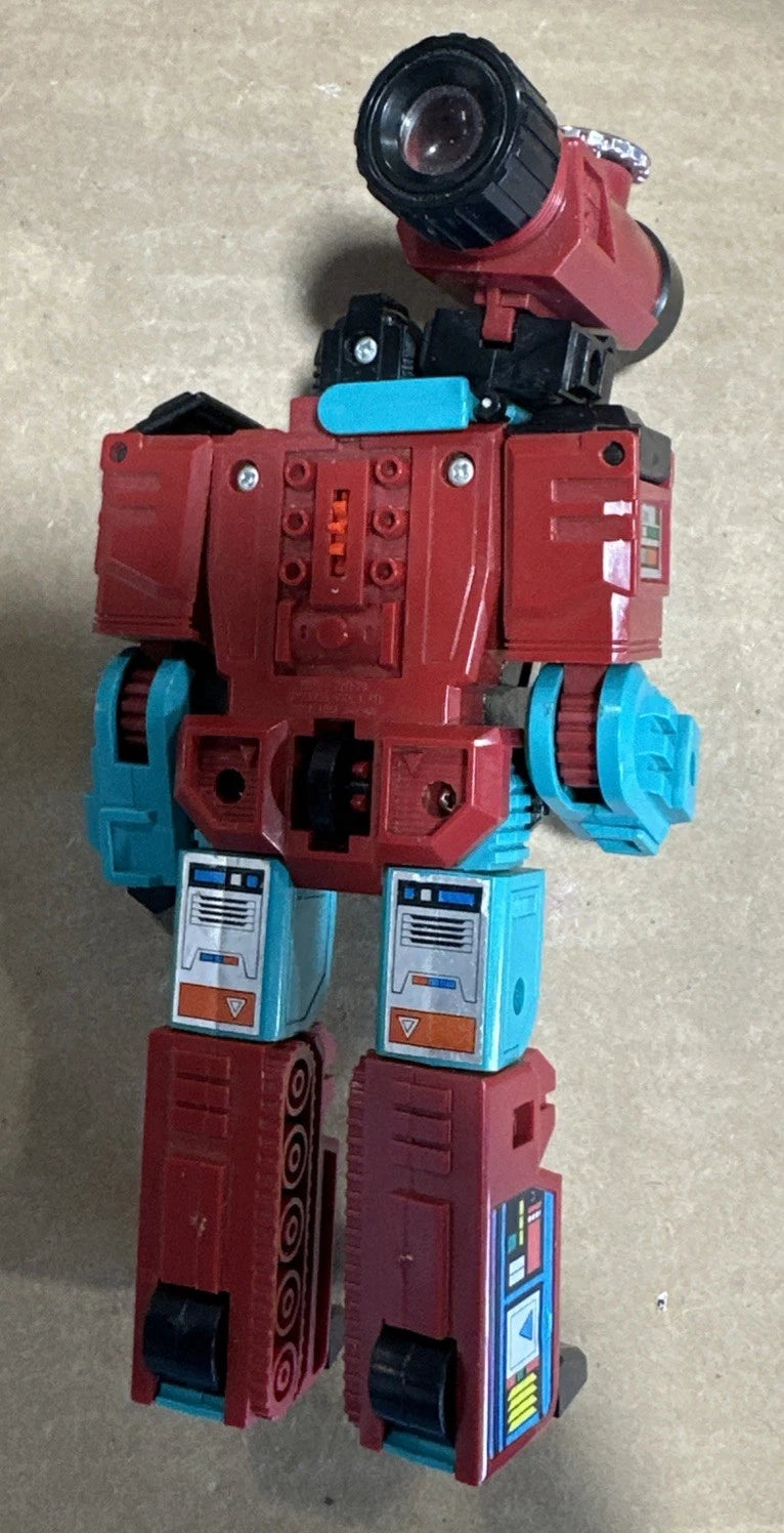 Vintage Transformers G1 Perceptor Autobot 1984 Action Figure W/ MicroScope