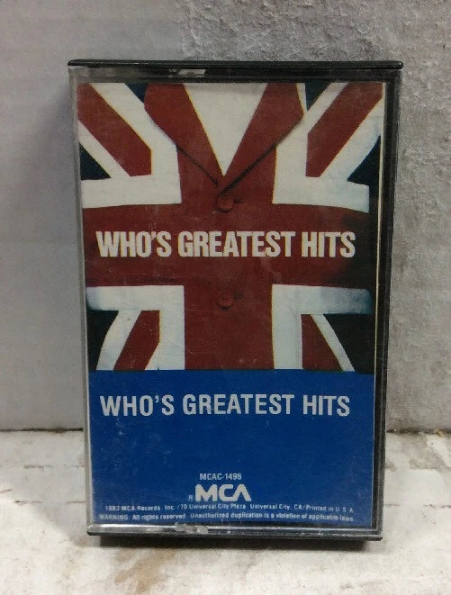 The Who’s Greatest Hits Cassette