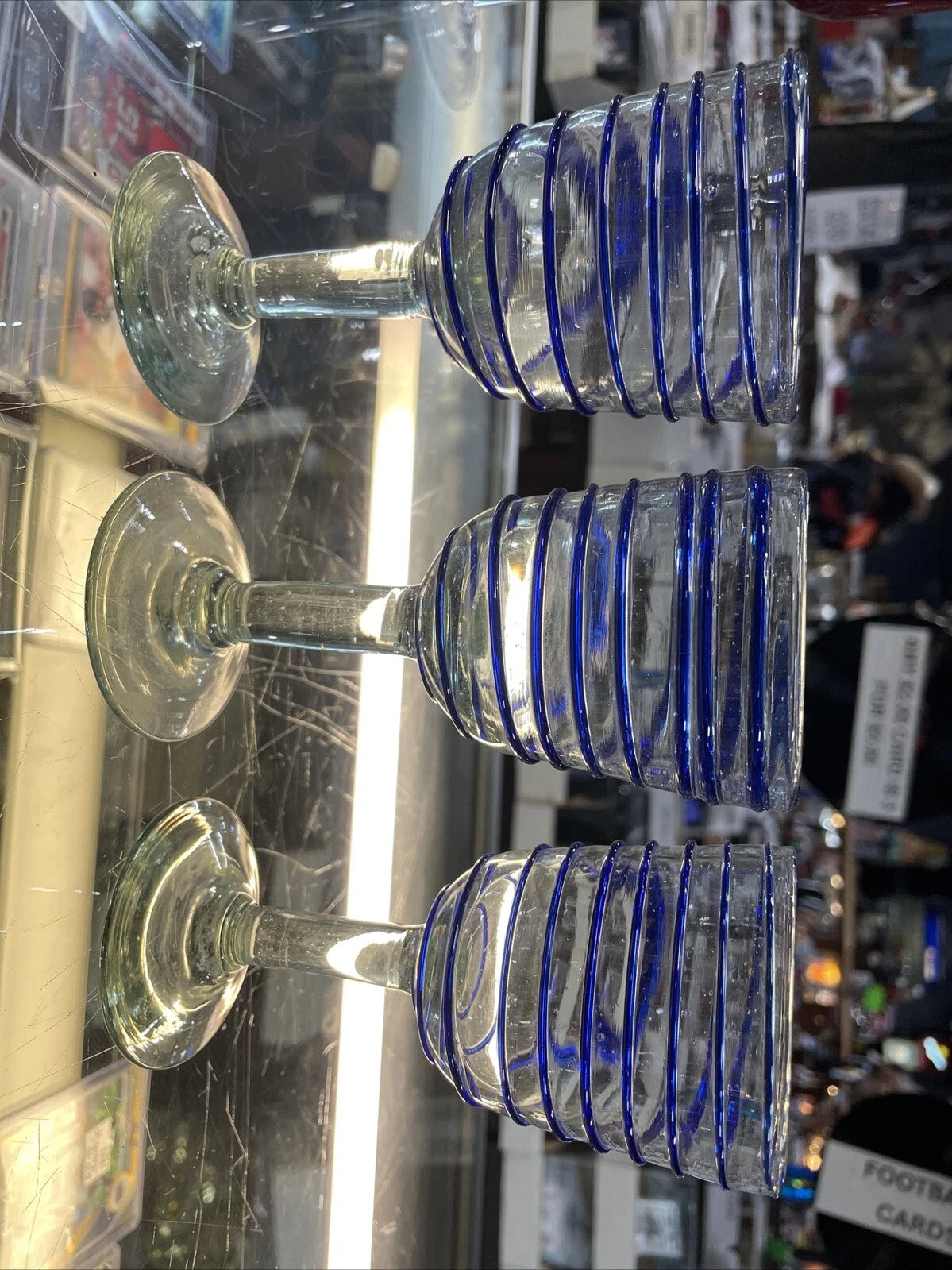Set Of 3 Glassware, Vintage Star-trek Glassware