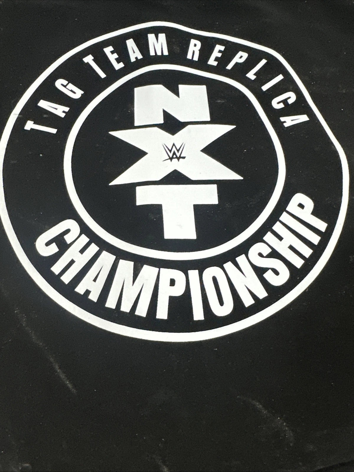 WWE SHOP REPLICA NXT MENS TAG TEAM CHAMPIONSHIP BELT WITH BAG