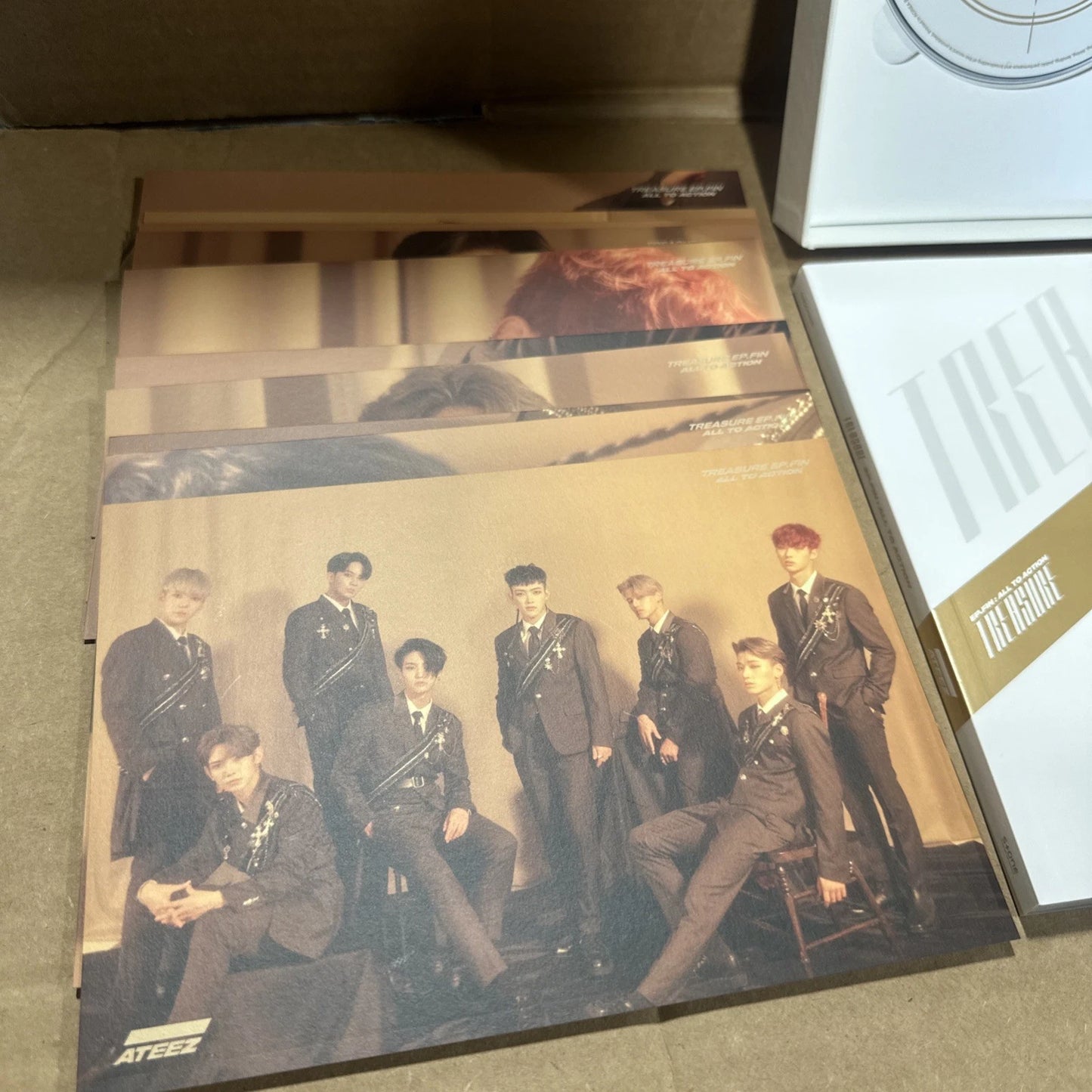 Ateez Treasure EP Fin All to Action Treasure 1st Album Z Version (C)