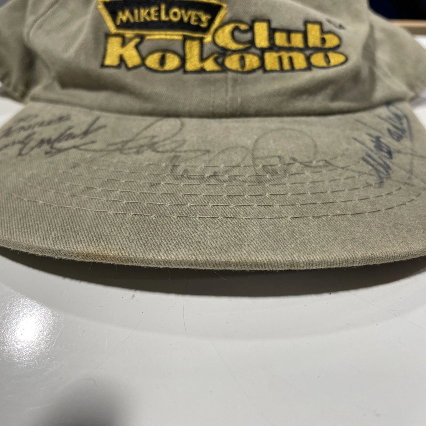 SIGNED Mike Loves club Kokomo hat by beach boys