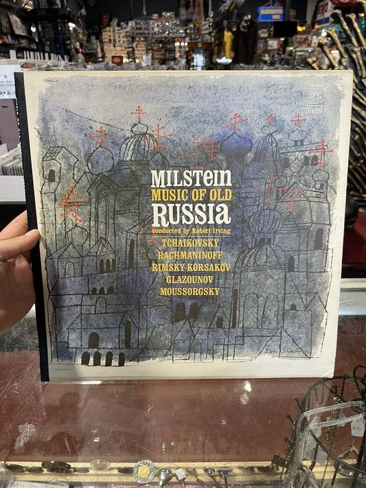 Angel S 36002 lp NATHAN MILSTEIN violin MUSIC OF OLD RUSSIA stereo vg++