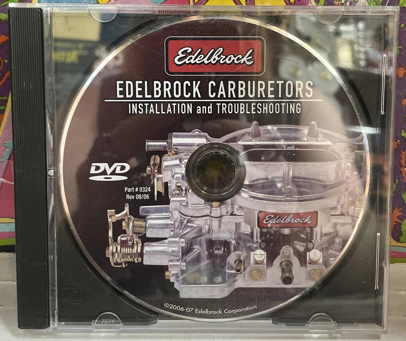 Edelbrock Carburetors Installation and Troubleshooting Part #0324 Rev 08/06 DVD