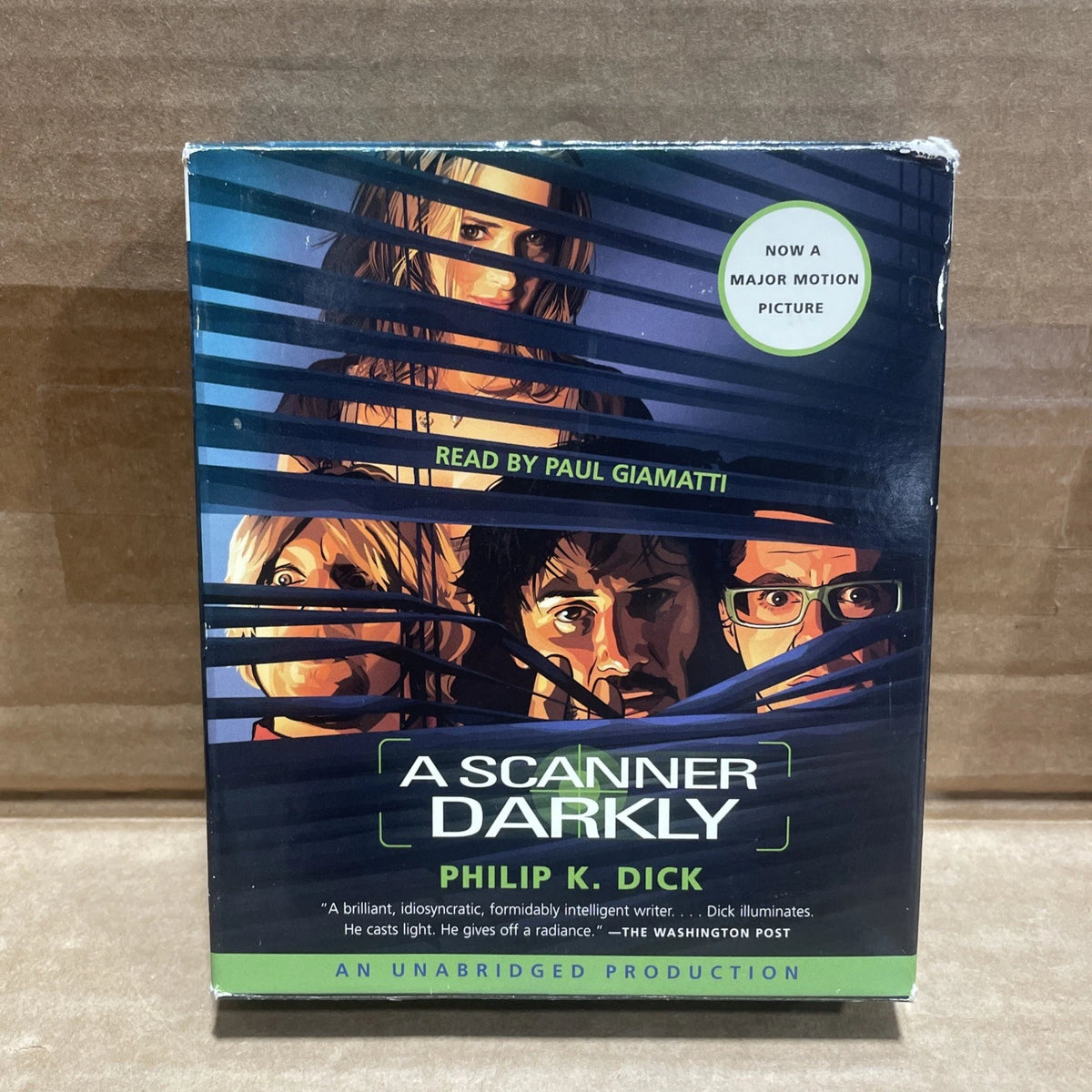 A Scanner Darkly by Philip K. Dick Unabridged 8 CD Audiobook Paul Giamatti VGC