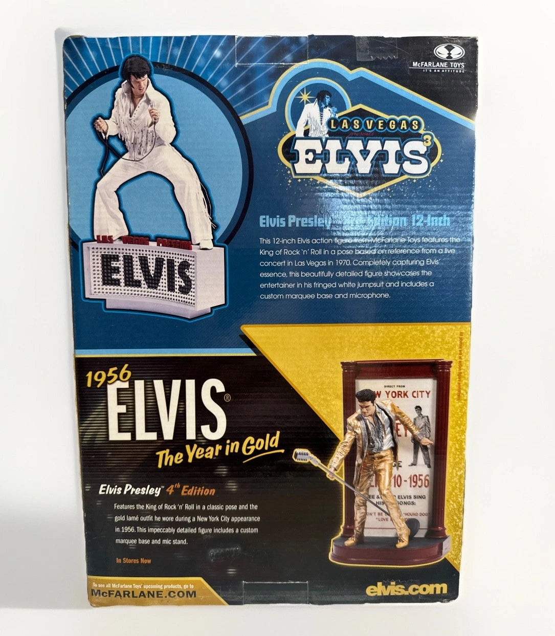 Elvis Presley Elvis Las Vegas # 3 12 Inch in Action Figure McFarlane Toys 2005