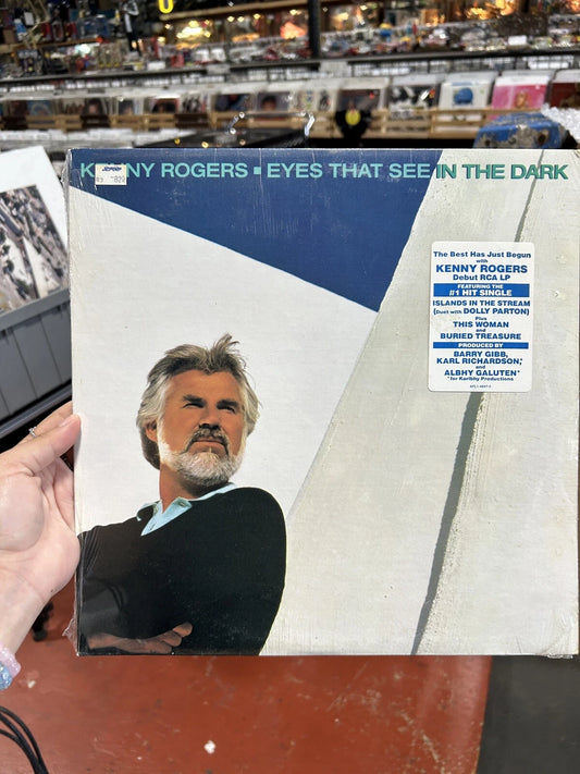New! Never Opened or Played Album LP Kenny Rogers Eyes That See In The Dark