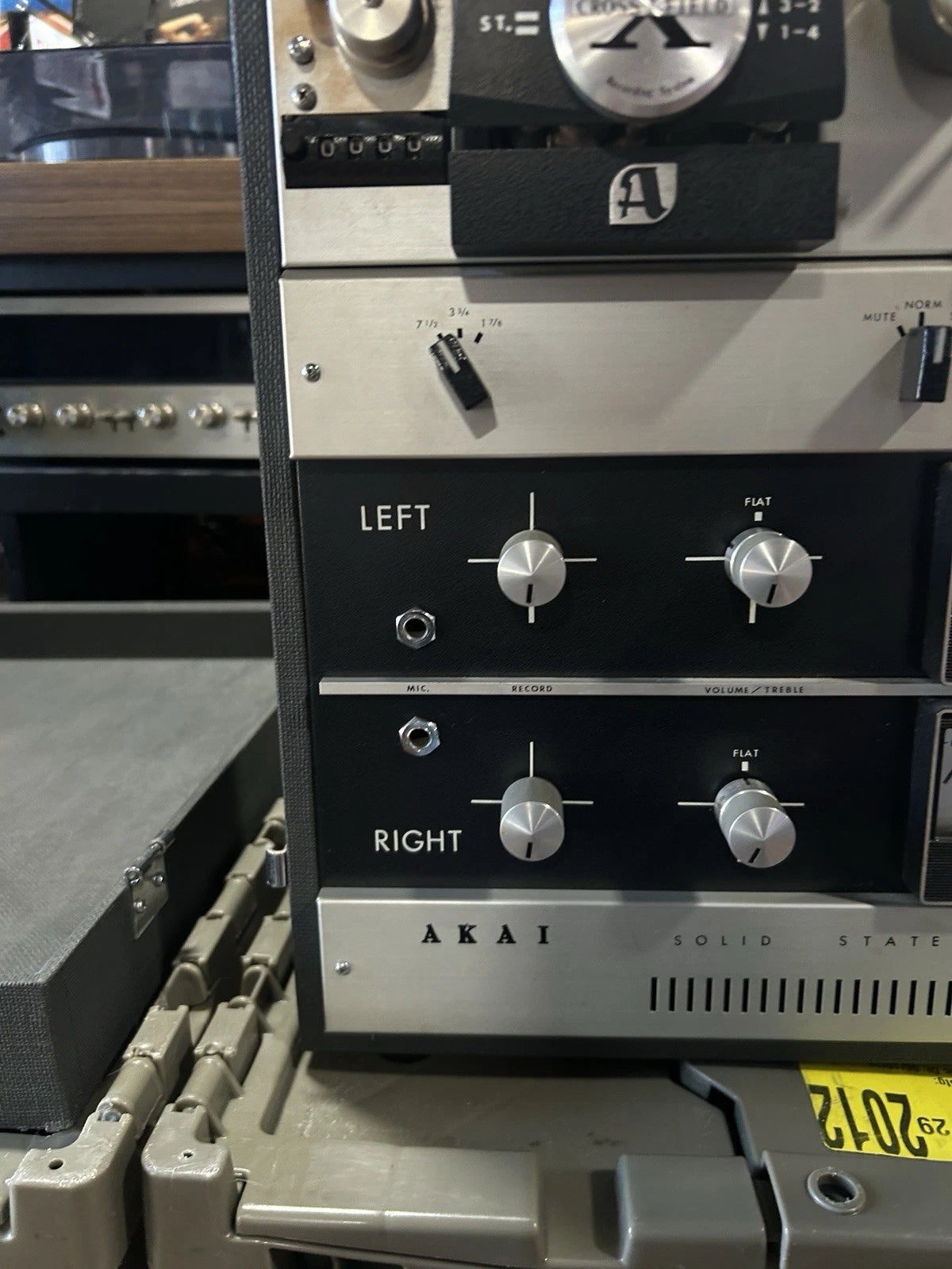 Vintage Akai M-9 Solid State Reel to Reel Tape Player UNTESTED as is