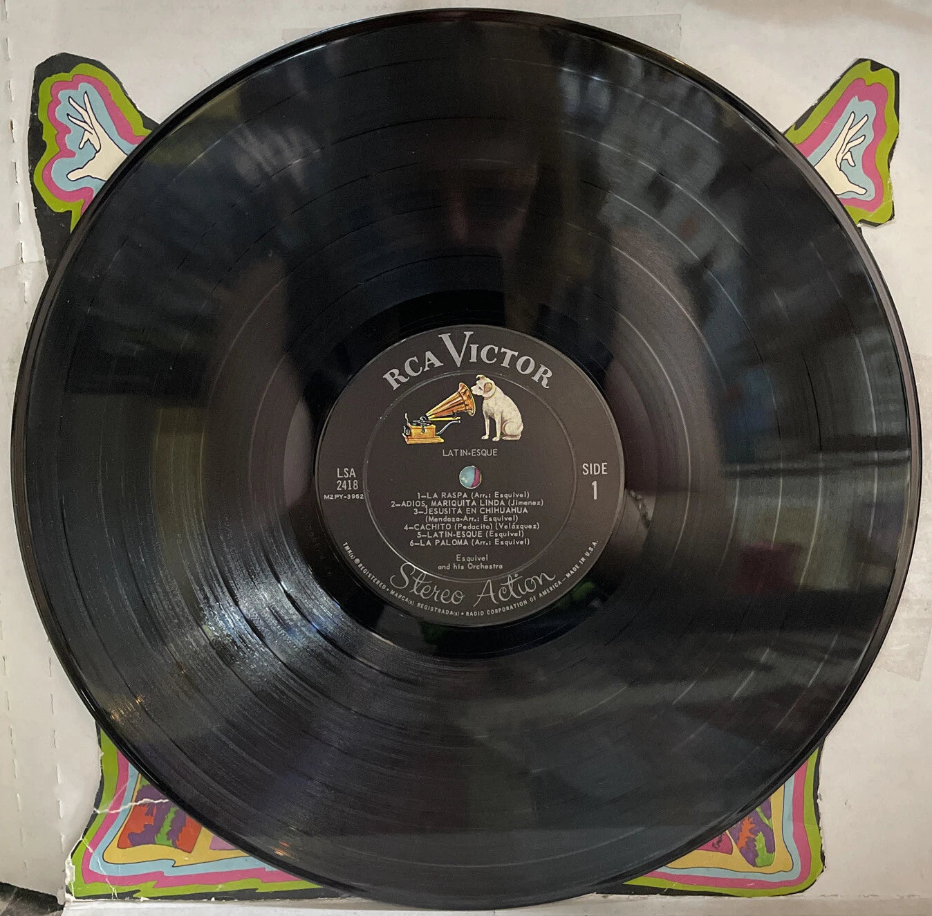 Esquivel And His Orchestra Latin-Esque Reisaue Stereo Record LSA-2418