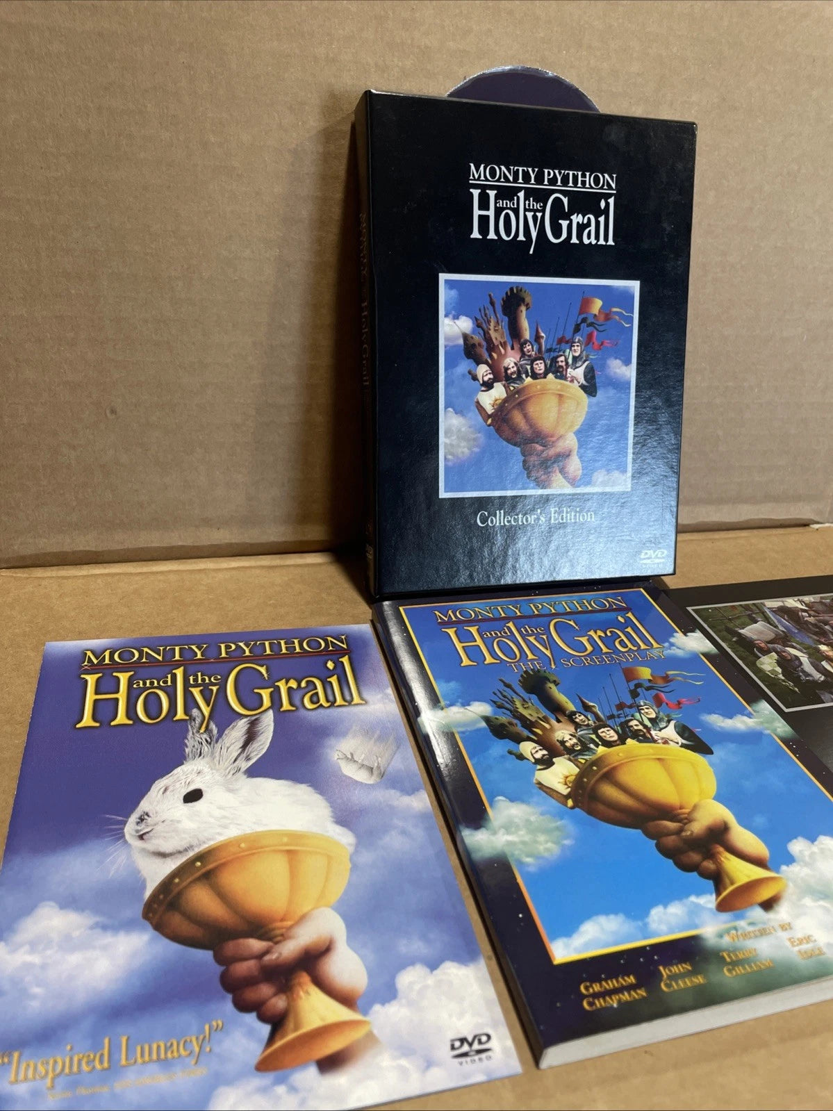 Monty Python And The Holy Grail Collectors Edition 2 DVD Set Complete