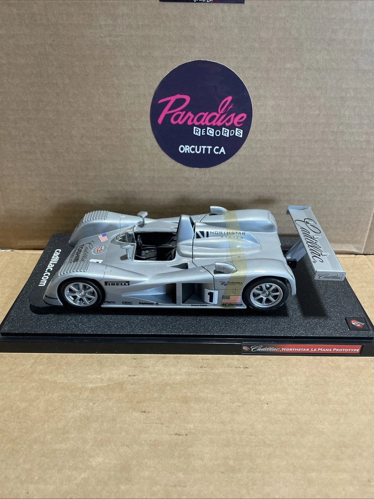 Hot Wheels 1/18 Cadillac LMP Northstar Le Mans Prototype Die Cast Car