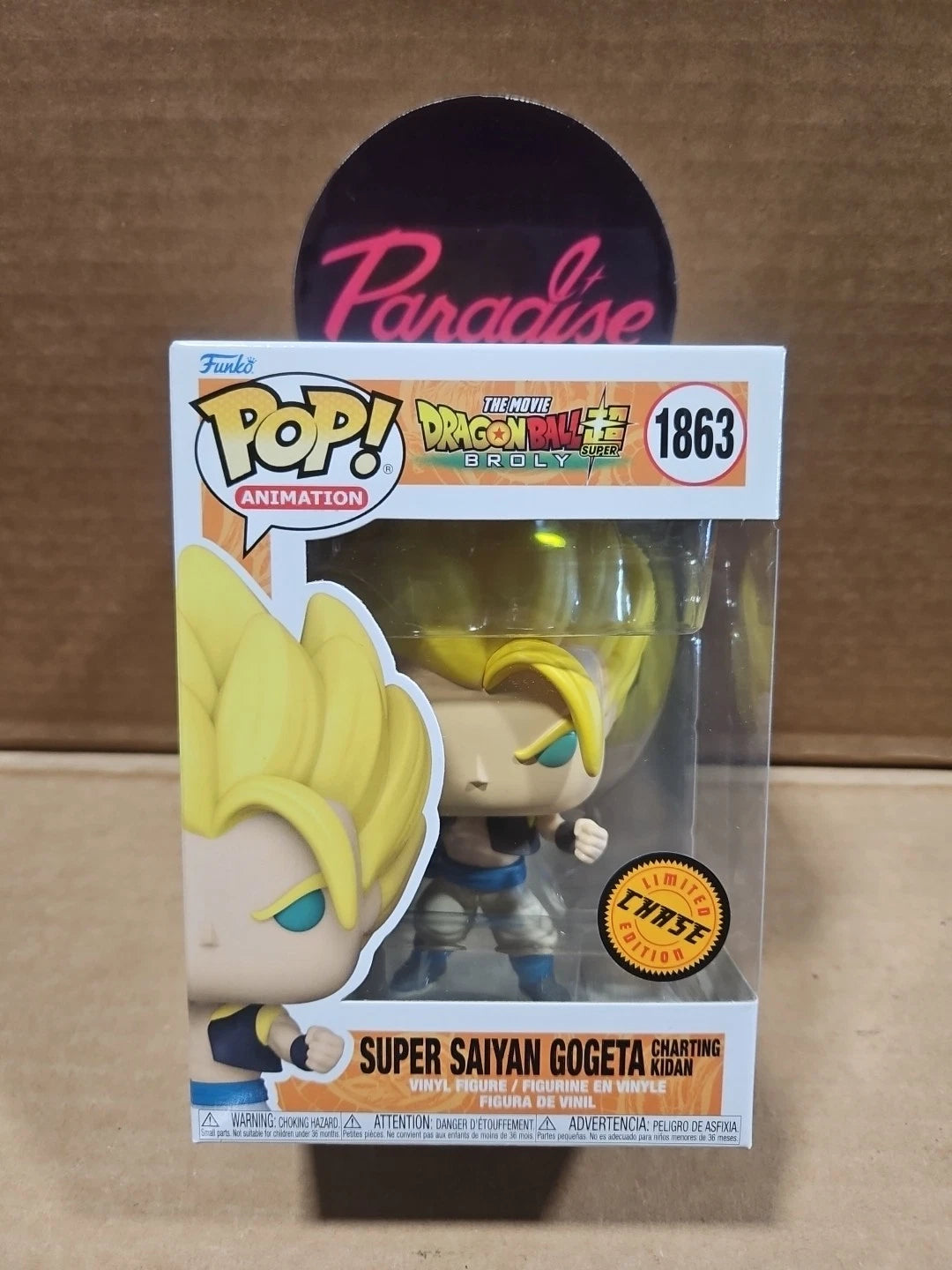 Funko Pop! Super Saiyan Gogeta (Chase) #1863