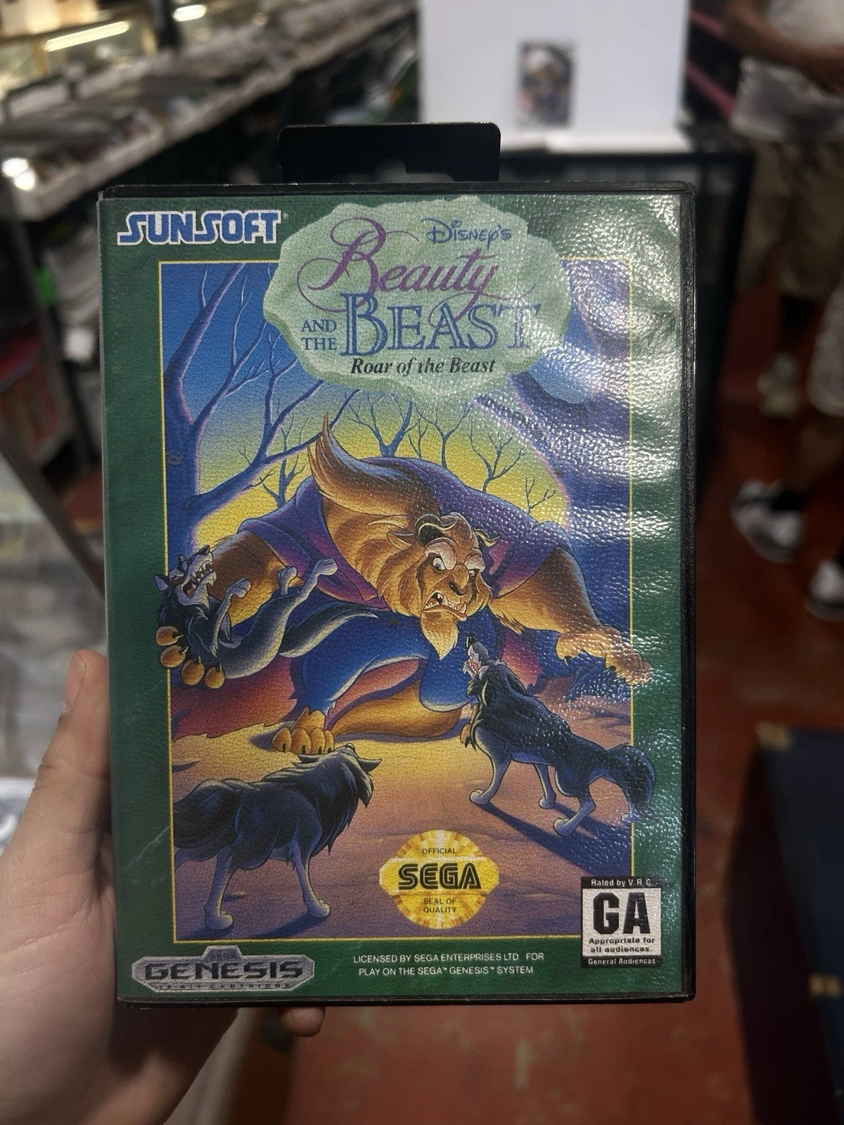 Disney's Beauty and the Beast: Roar of the Beast (Sega Genesis, 1993)