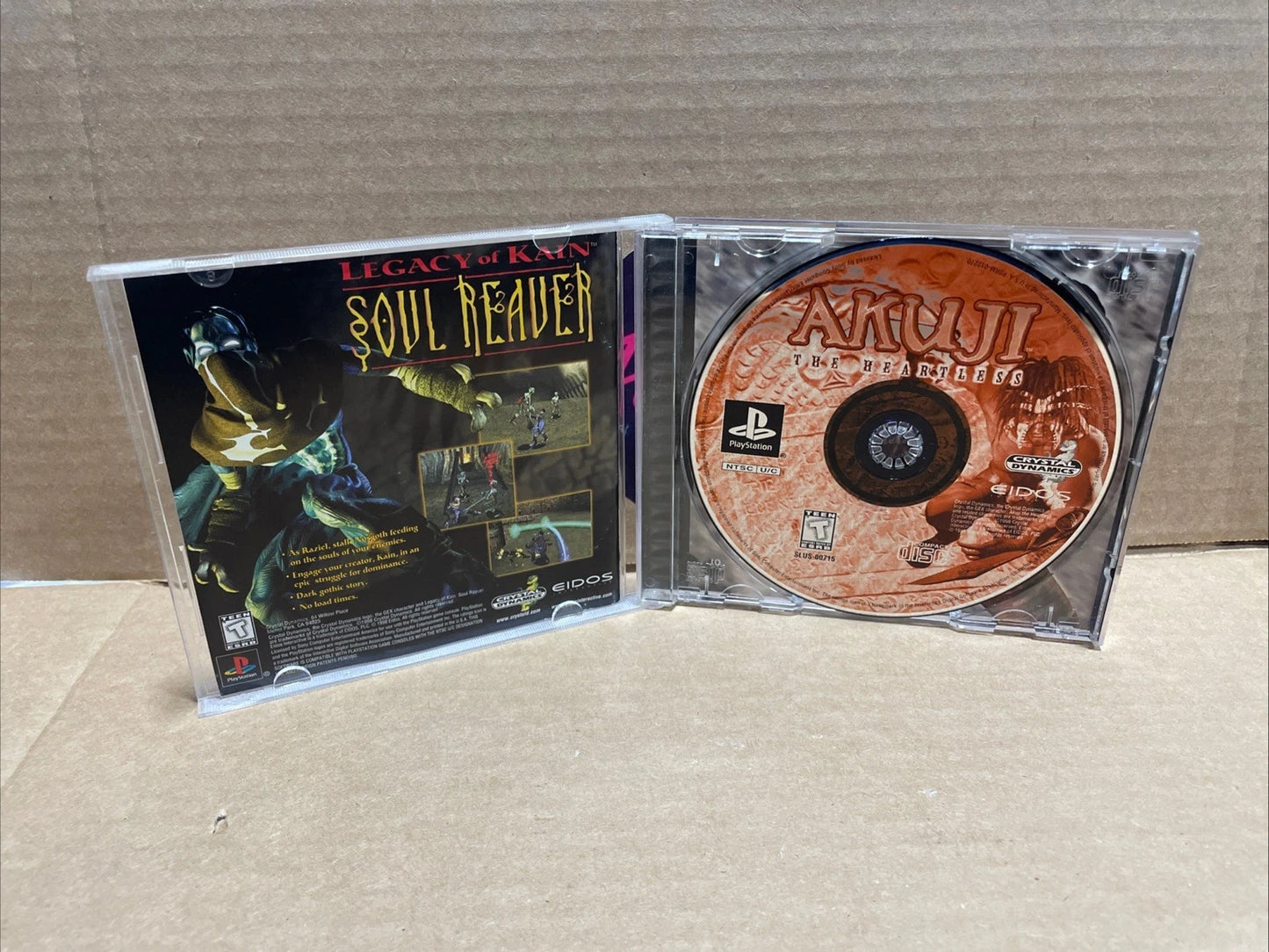 Akuji the Heartless Sony PlayStation 1 PS1 CIB Tested