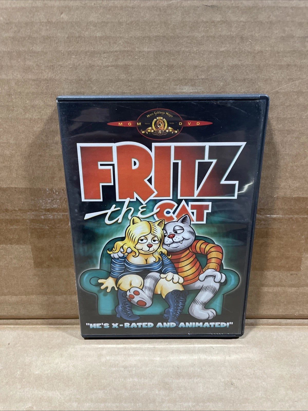 Fritz the Cat (DVD, 1972) Ralph Bakshi Adult Animated 70s Cult Film OOP