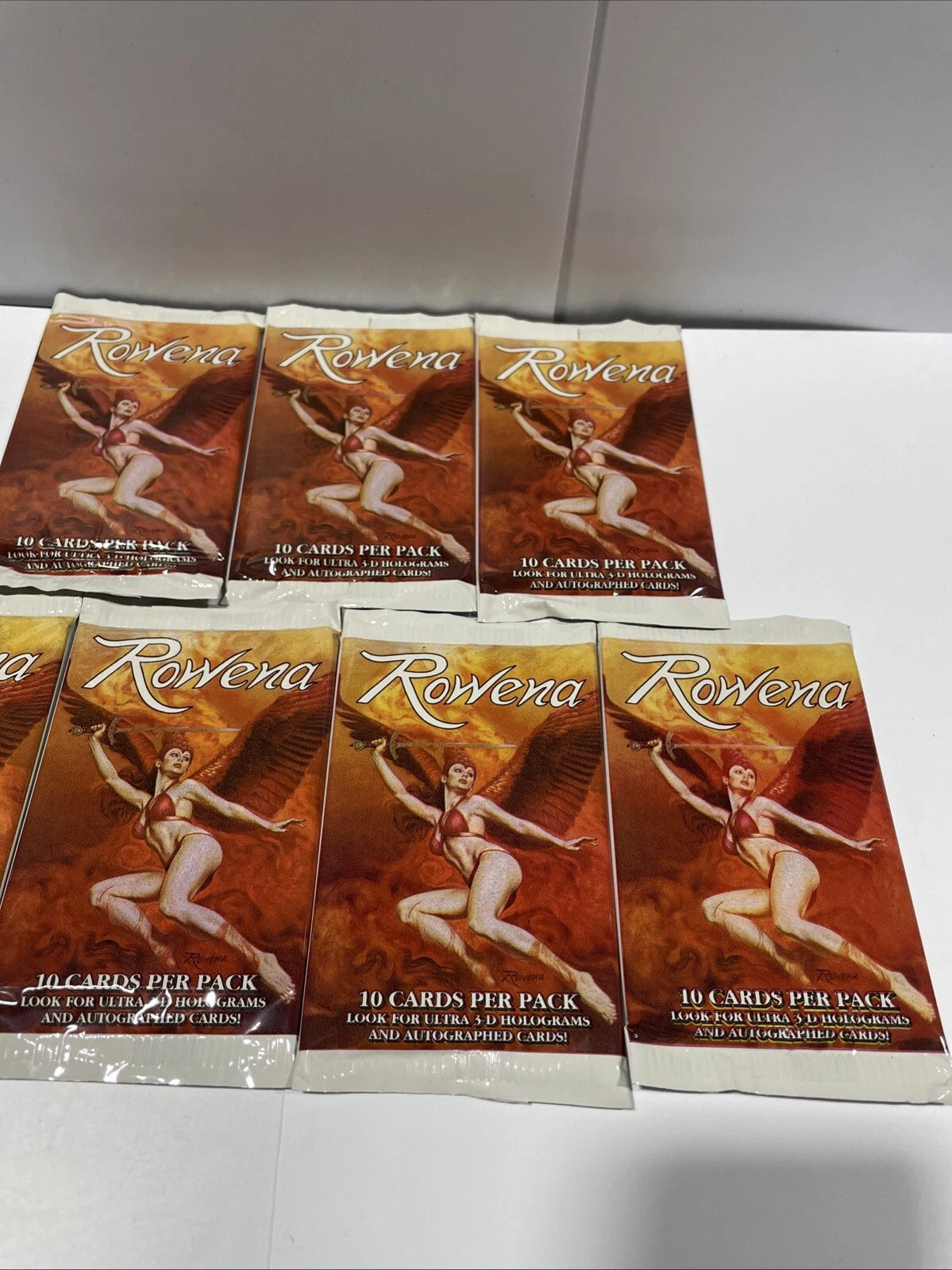 Rowena Fantasy Art Trading Card Packs Factory Sealed Lot Of 7