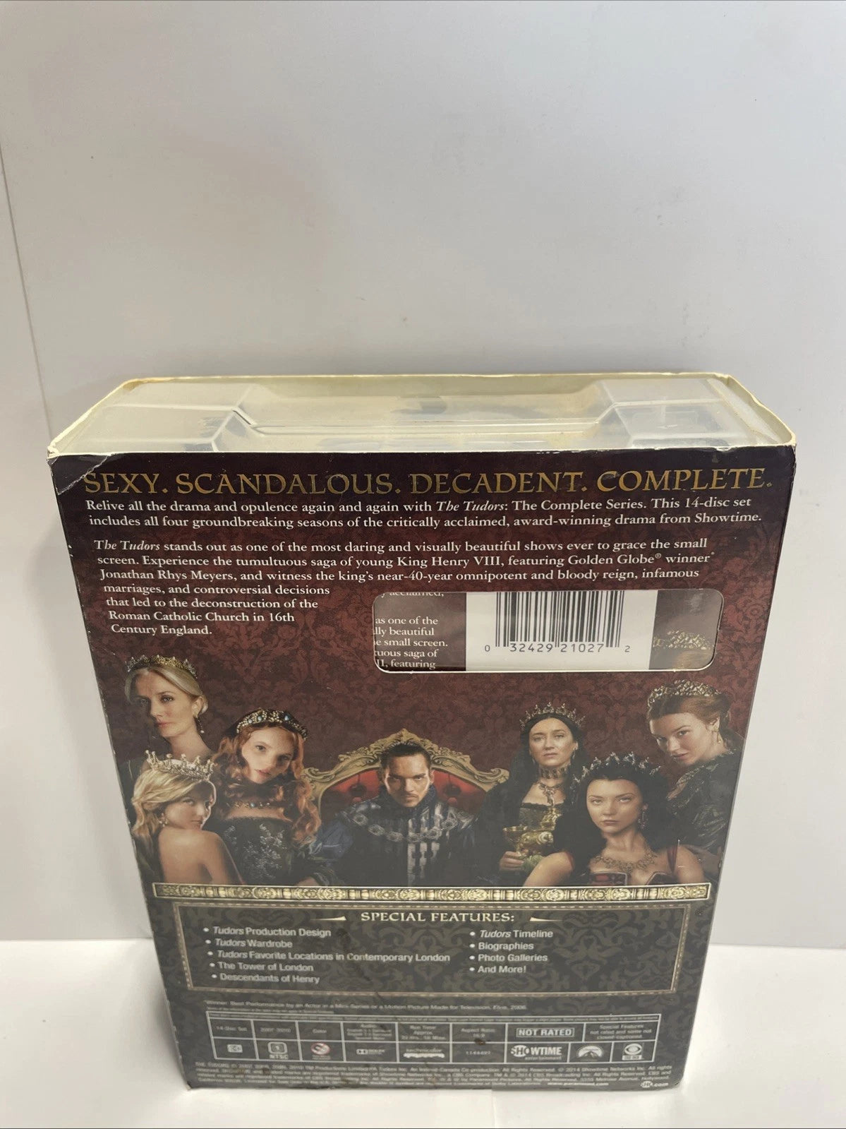 The Tudors: The Complete Series (DVD 2007-2010 14-Disc Set) Jonathan Rhys Meyers