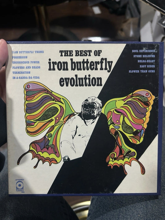 IRON BUTTERFLY – The Best Of : Evolution 1971 M369 tape 7 ½ ips