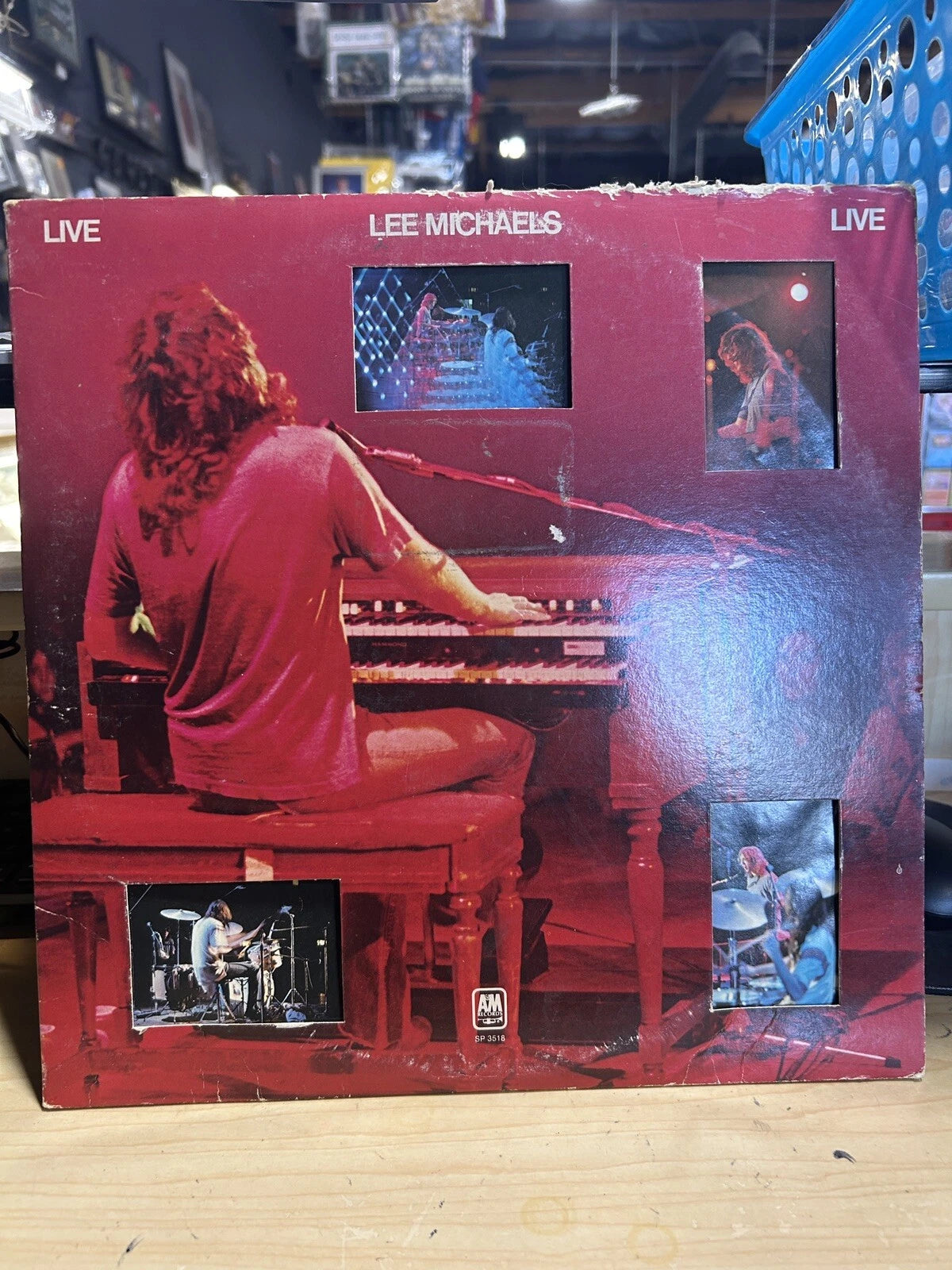 Lee Michaels Live Test Pressing LP
