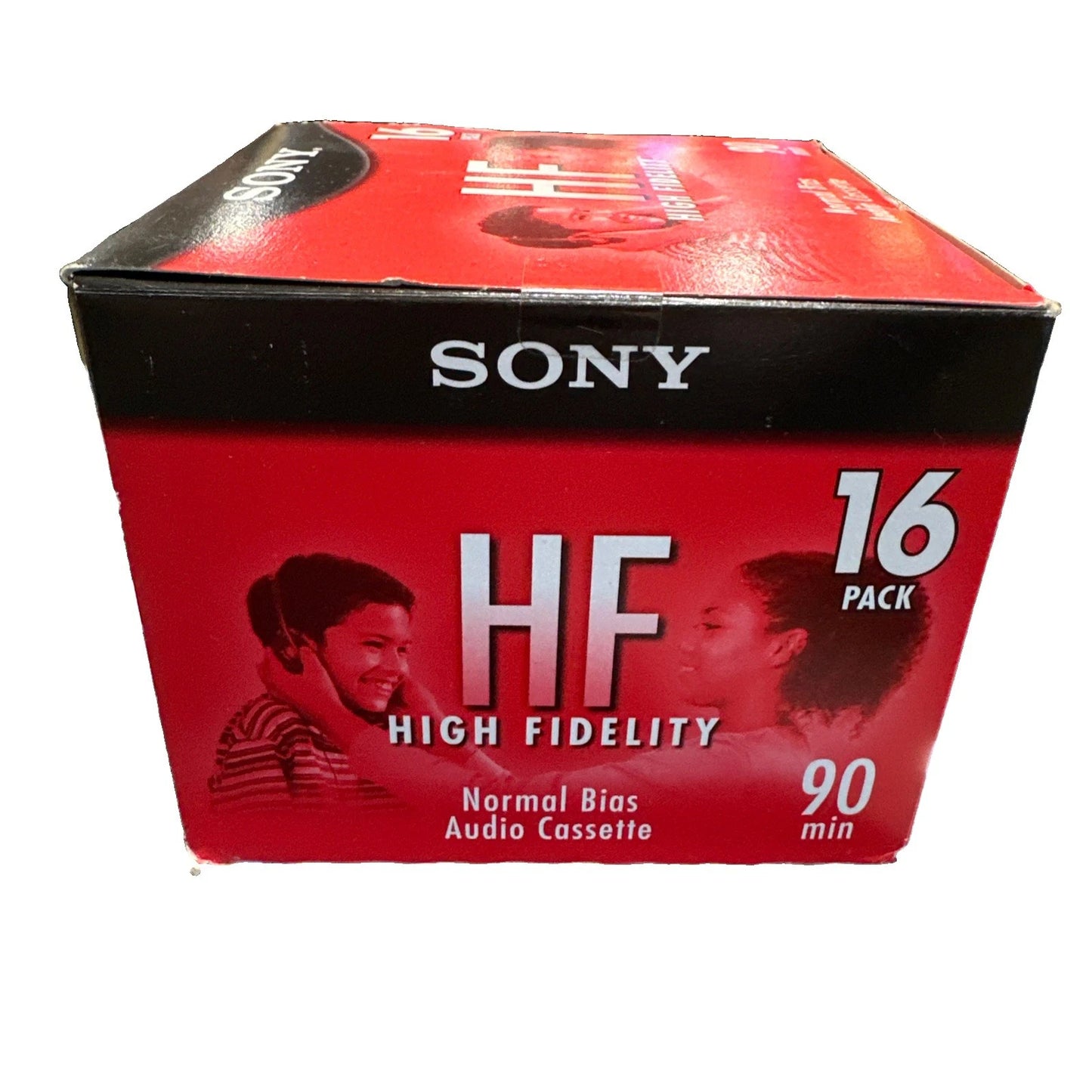 Lot of 16 Sony HF 90 Minute Blank Audio Cassette Tapes High Fidelity New