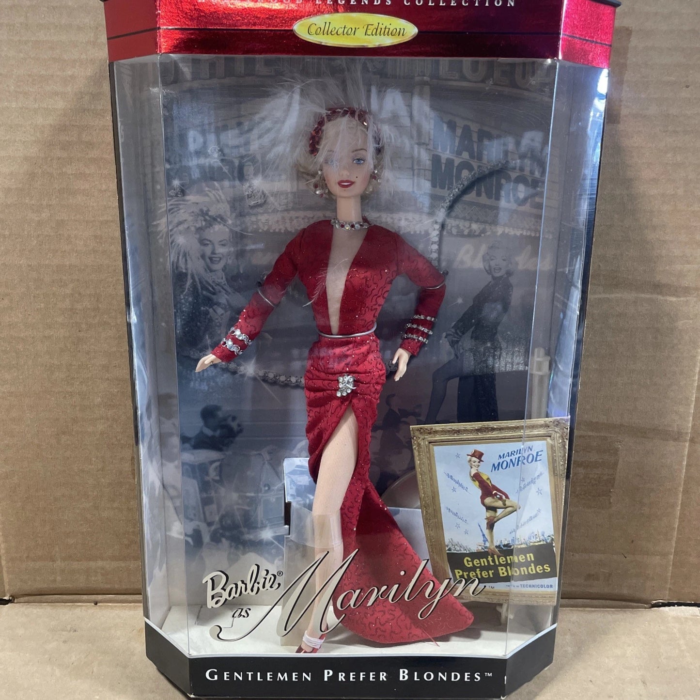 Barbie as Marilyn Monroe - Gentlemen Prefer Blondes - Mattel 17452 - 1997