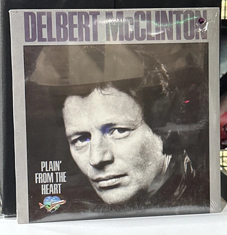 Delbert McClinton – Plain’ From The Heart - Texas Blues Vinyl new sealed