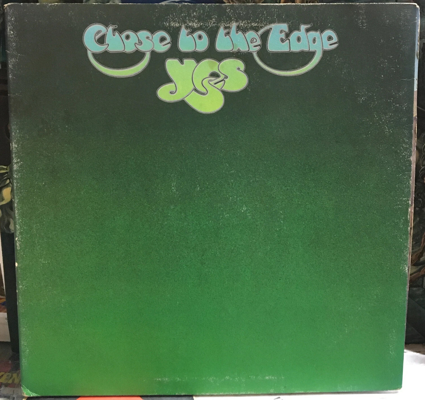 Yes Close To The Edge Club Record SD7244 Textuted Sleeve