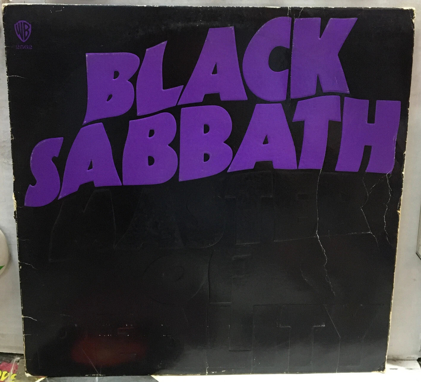 Black Sabbath Master Of Reality Record BS2562 Santa Maria Pressing