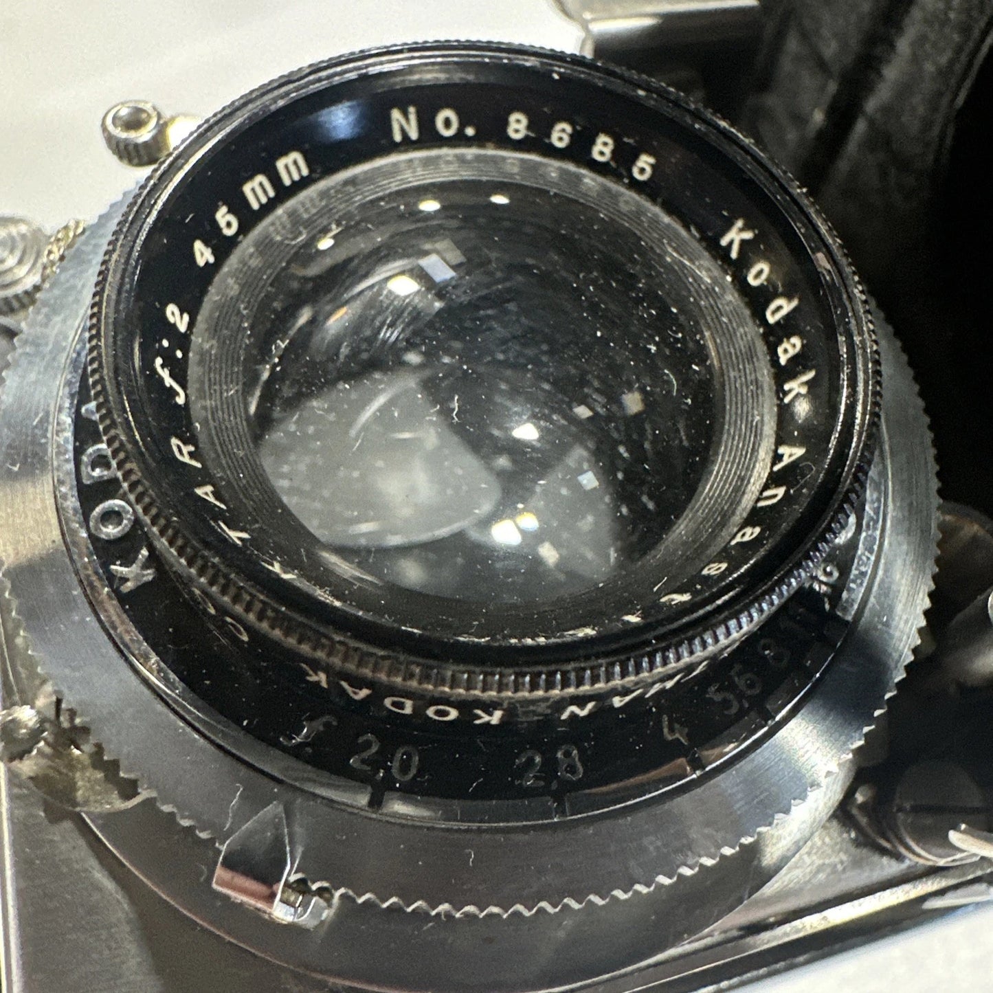 Kodak Bantam Special Folding Rangefinder Camera – Ektar 45mm f/2 Lens