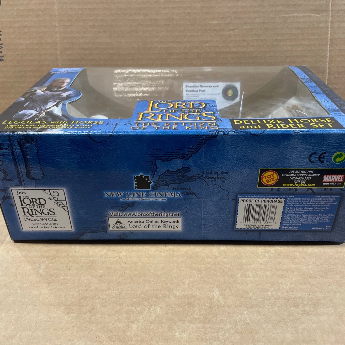 ToyBiz The Lord of the Rings Return of the King - Legolas with Horse Deluxe Set