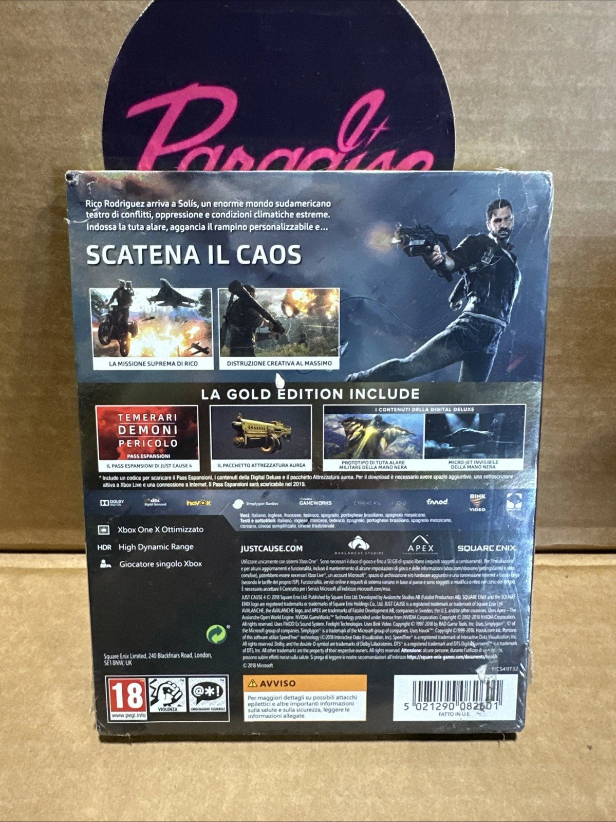 Just Cause 4 Gold Edition Xbox One Brand New Sealed