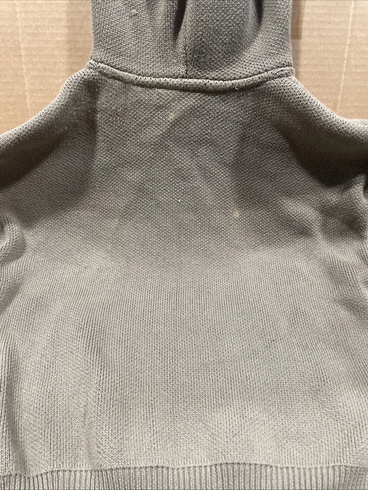 Fear Of God Essentials Knit Pullover Amber Hoodie Men’s Size XXS
