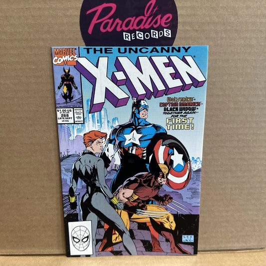 The Uncanny X-Men #268 (Marvel Comics Late September 1990) Excellent
