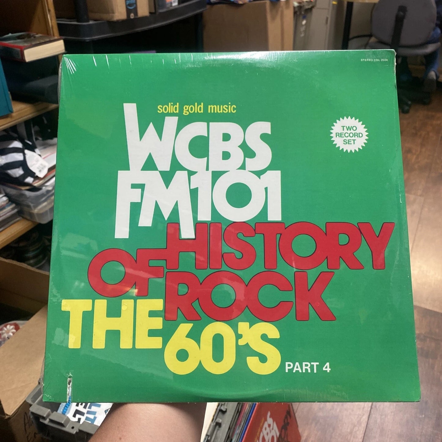 WCBS FM101 History Of Rock - The 60's Part 4 (Sealed) Record W/ Promo Cut