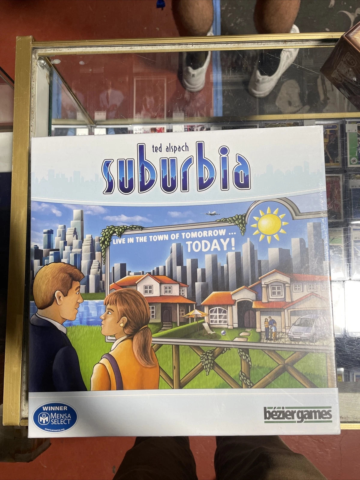 Suburbia Board Game By Ted Alspach Bezier Games - Unsealed But Never Played, New