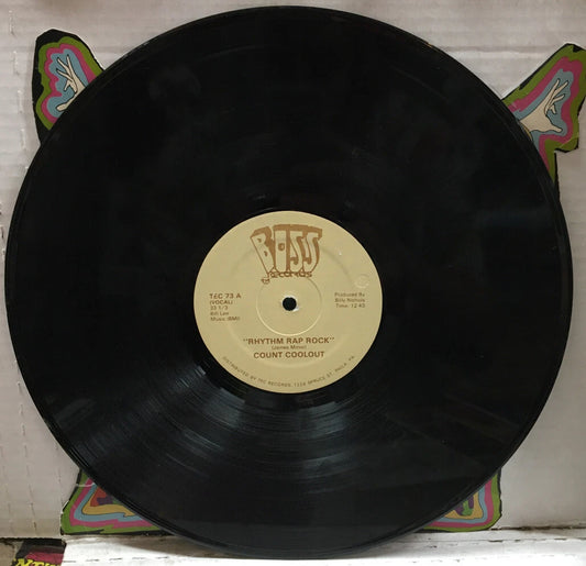 Count Coolout Rhythm Rap Rock 12” Single TEC73